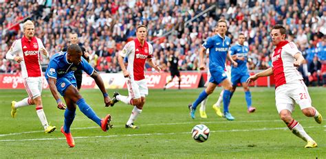 It is between ajax, of amsterdam and psv, from eindhoven and is highly contested. PSV.nl - Feiten en cijfers over PSV - Ajax
