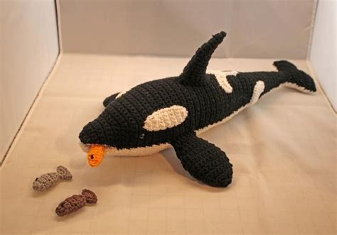 Pattern Oscar Orca Whale Crochet Toy Etsyde Häkelspielzeug Etsy