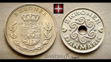 Danish Kroner Coins Denmark Europe Youtube