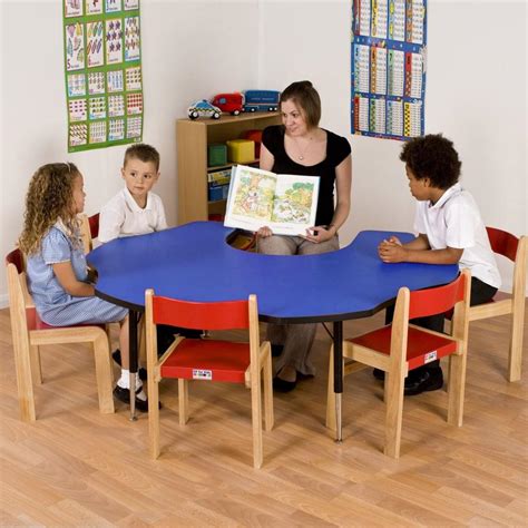 Flower Shape Table For Clasrooms Early Years Resources