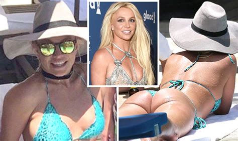 Britney Spears Instagram Star Exposes Oiled Up Bottom In Eye Popping Bikini Pictures