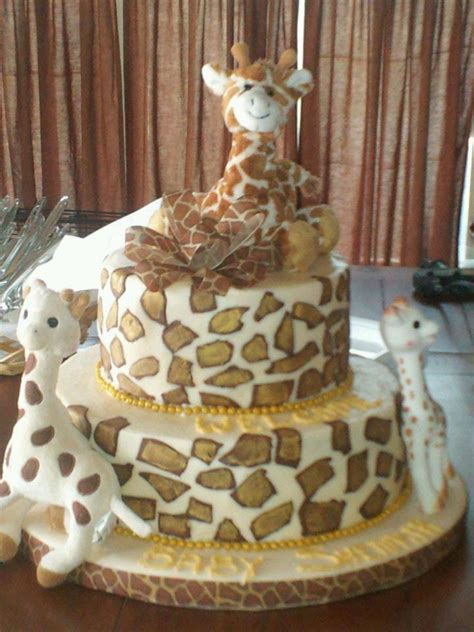 Aggregate More Than 75 Giraffe Baby Shower Cake Best Awesomeenglish