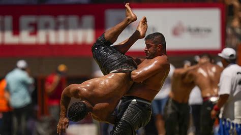 Turkey Oil Wrestling Festival 2022 See Fascinating Photos From 661st Annual Kirkpinar In Pics