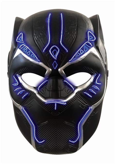 Black Panther Mask Child Light Up