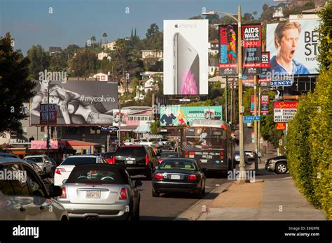 Sunset Boulevard Sunset Strip Los Angeles California United States