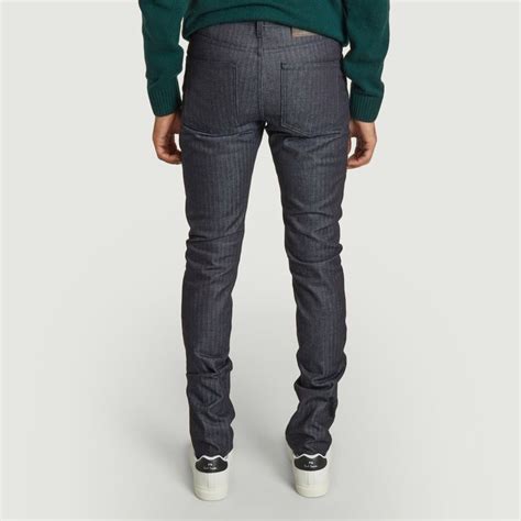 Jean Super Guy Herringbone Denim Indigo Naked And Famous Lexception