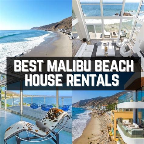 Best Malibu Beach House Rentals I Beach Houses In Malibu