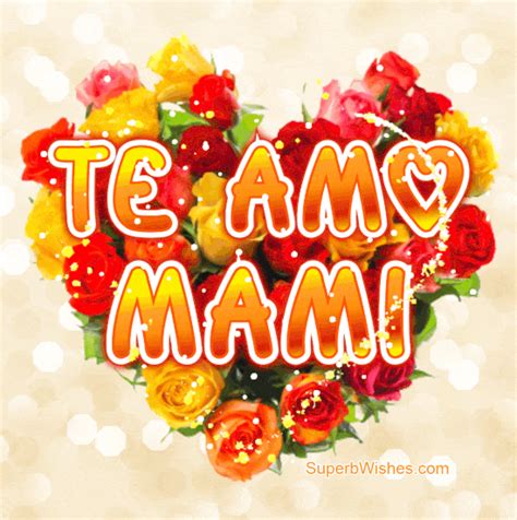 Te Amo Mami Feliz Dia De La Madre 