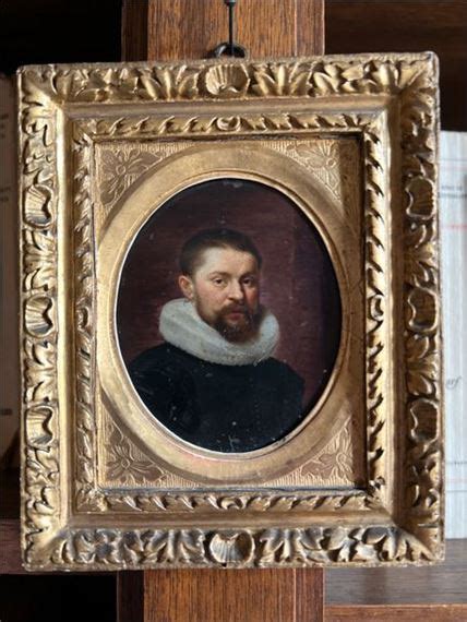 Gonzales Coques Portrait Of A Man With A Ruff Mutualart