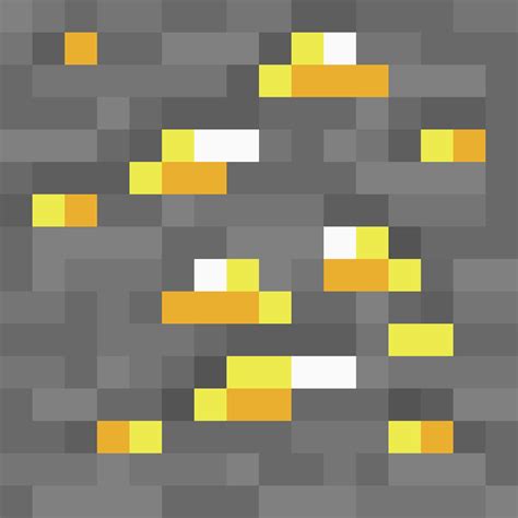 Pixilart Gold Ore Png By Lth3mayo