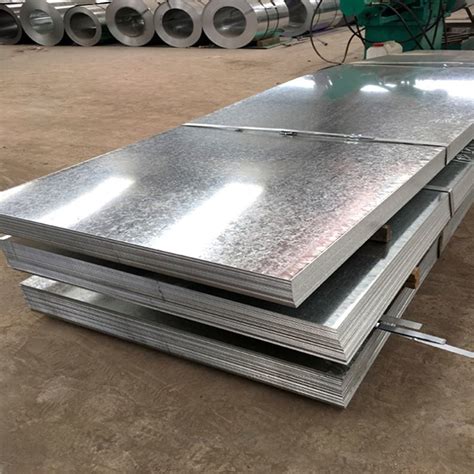 Hot Dipped Galvanized Steel Plates Zinc Coating Spcc G90 Gi Galvanised