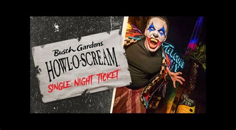 This ticket includes free transportation between orlando and busch gardens! Get Busch Gardens Howl-O-Scream tickets for only $29.99 if ...