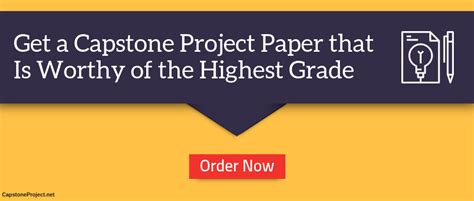 Effective Capstone Project Examples For You To Follow