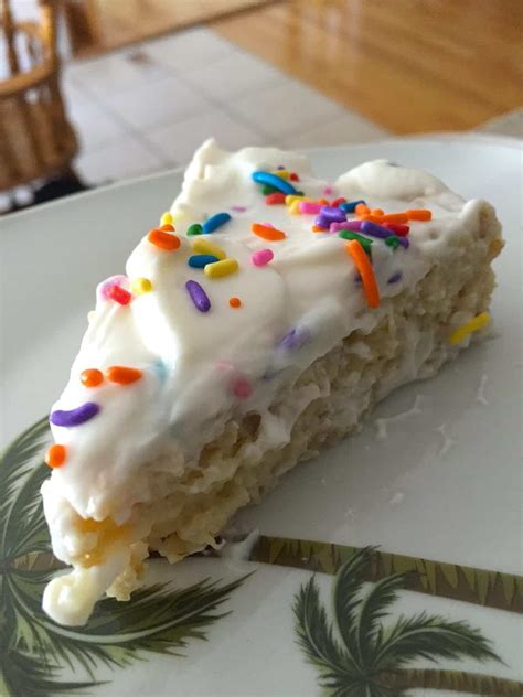 Maybe you would like to learn more about one of these? High Protein Vanilla Birthday Cake - The Flexible Dieting ...