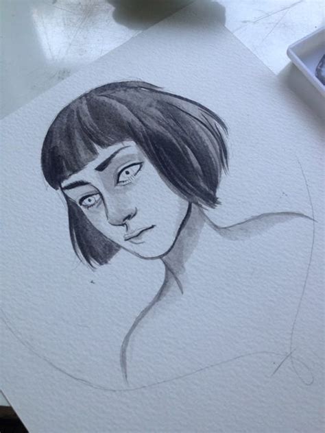 Derwent Inktense Review Part 2 Working On An Illustration From