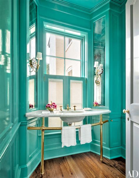 How To Make Your Powder Room Stand Out Photos Architectural Digest