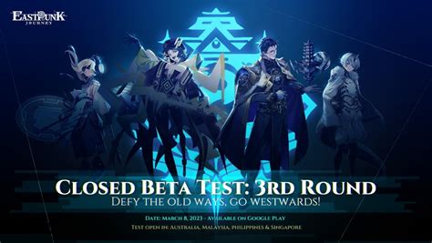 Eastpunk Journey Beta Begins 3rd Cbt On March 8 For Select Regions
