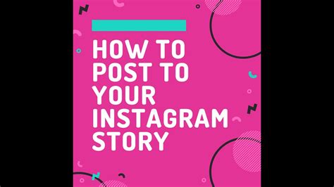 How To Post To Your Instagram Story Youtube