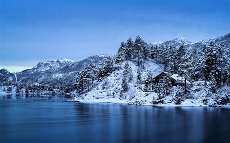 Download Imagens Lofoten Mar Da Noruega Paisagem De Inverno