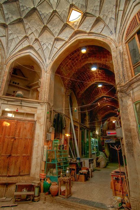 Kashan Bazaar Kashan Iran — By Michal Bošina Islamic Architecture