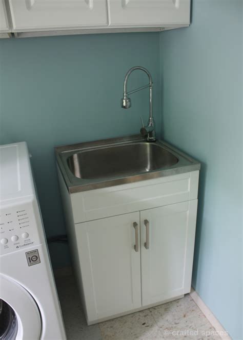 However, before you consider trying to cut a granite, quartz, or marble vanity top, call a professional. Crafted Spaces: At Home: Laundry Room Makeover