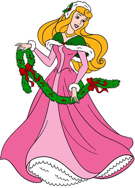 Disney Princess Christmas Clipart