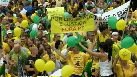 Dilma Out Nearly Million Brazilians Protest President Rousseff
