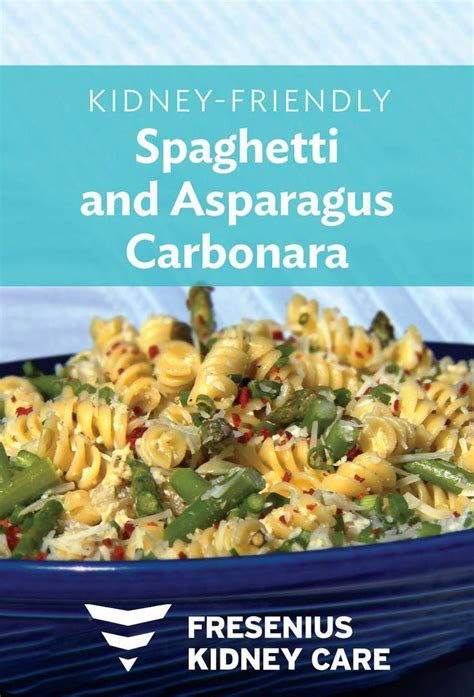 When it comes to making a homemade the top 20 ideas about renal diabetic diet recipes, this recipes is constantly a preferred Spaghetti and Asparagus Carbonara is a quick and easy ...