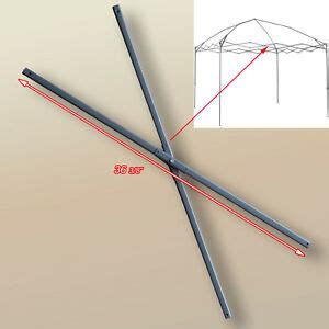 Order a high quality canopy replacement part from shelterlogic. Coleman 12 x 12 Canopy 36" CENTER TRUSS GRAY Replacement ...