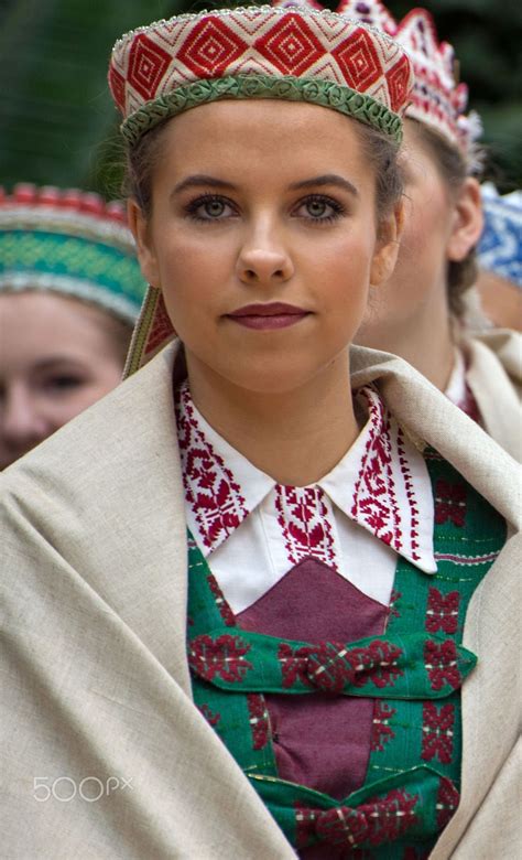 Lithuania Lithuanian Folk Costume Folk Clothing Lithuanian Women