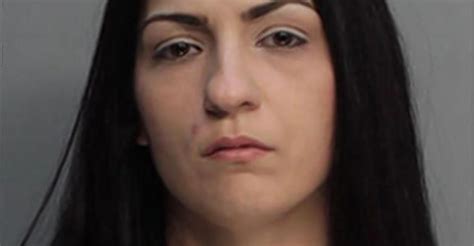 Sara Zamora A 28 Year Old Miami Woman Arrested For Animal