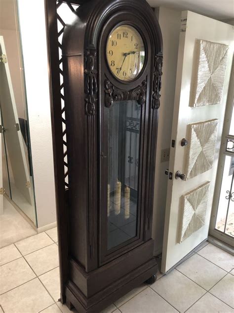 Dufa Westminster Grandfather Clock Antique For Sale In Sun