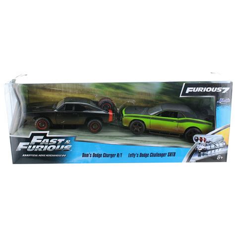 Fast And Furious 132 Die Cast Vehicle 2 Pack Dom And Letty