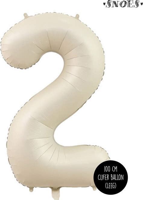 Cijfer Helium Folie Ballon XL 28 Jaar Cijfer Beige Caramel