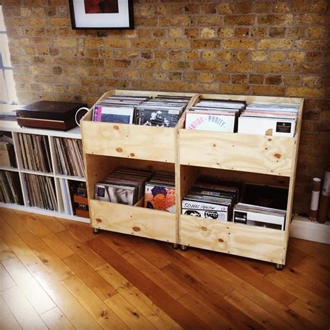 Diy Vinyl Record Storage Plans Building Cora Diys