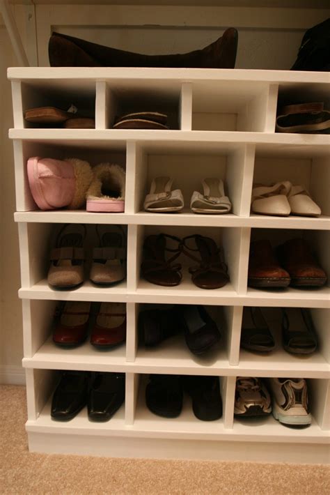 Diy Shoe Racks For Closets Onesilverbox
