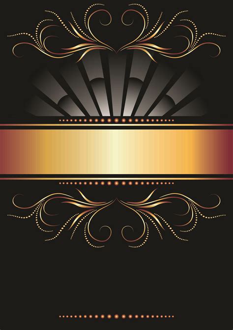 Maybe you would like to learn more about one of these? Wallpapers For > Black And Gold Background | Golden ...