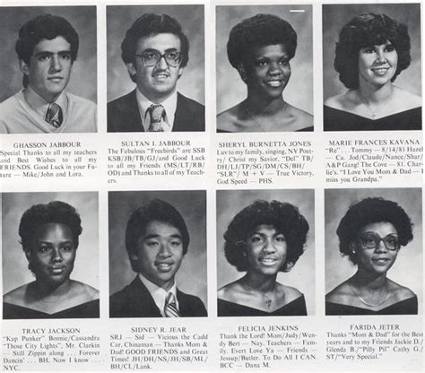 1982 Graduates Page 7