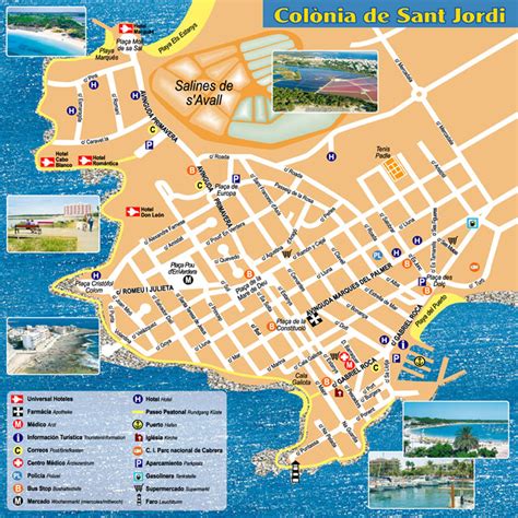 ☎ 0034 971 66 92 93. Colonia Sant Jordi Maps and Brochures