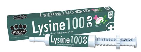 lysine 100 for cats mervue laboratories