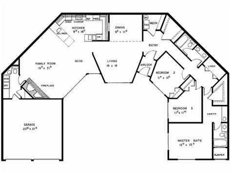 The shelton house is an urban home for a family of four built in the westside neighborhood of downtown kansas city. Contemporary Style House Plan - 3 Beds 2.5 Baths 2294 Sq ...