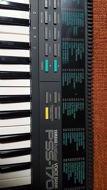 Vintage Yamaha Pss 170 Keyboard Synth Portasound Small Size Reverb