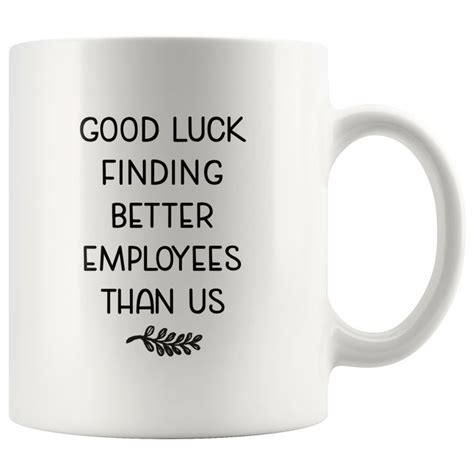 We like this one because it's quiet and. Going Away Gift for Boss Funny Mug For Boss Leaving Office ...