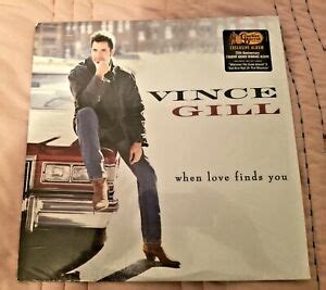 Vince Gill When Love Finds You Cracker Barrel Exclusive Vinyl NEW EBay
