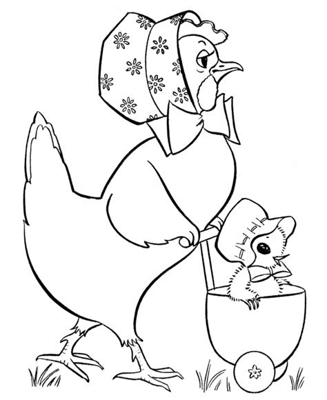 Easter Colouring Easter Chicks Coloring In Pages