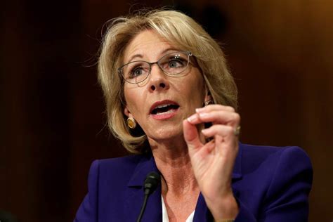 Betsy Devos Education And Her Qualifications Gateway