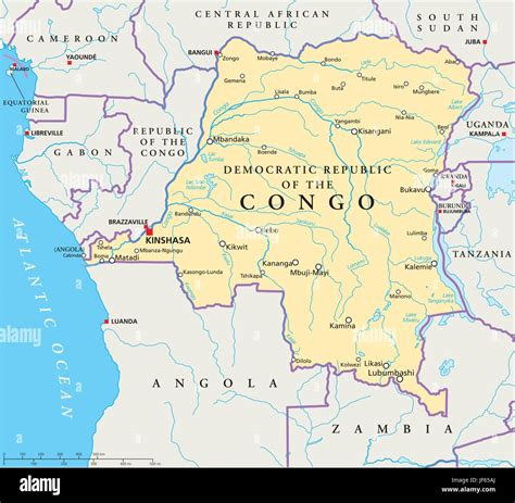 Congo Zaire Mapas Atlas Mapa Del Mundo África Centroamérica El