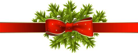 Christmas Red Ribbon Png