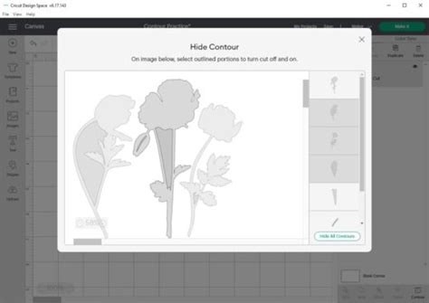 How To Use Contour In Cricut Design Space Sarah Maker