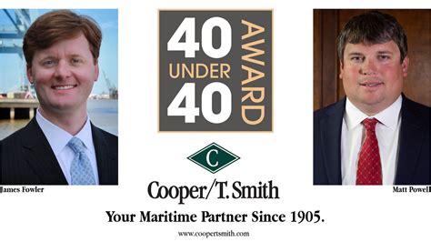 Waterways Journals 40 Under 40 — The Cooper Group